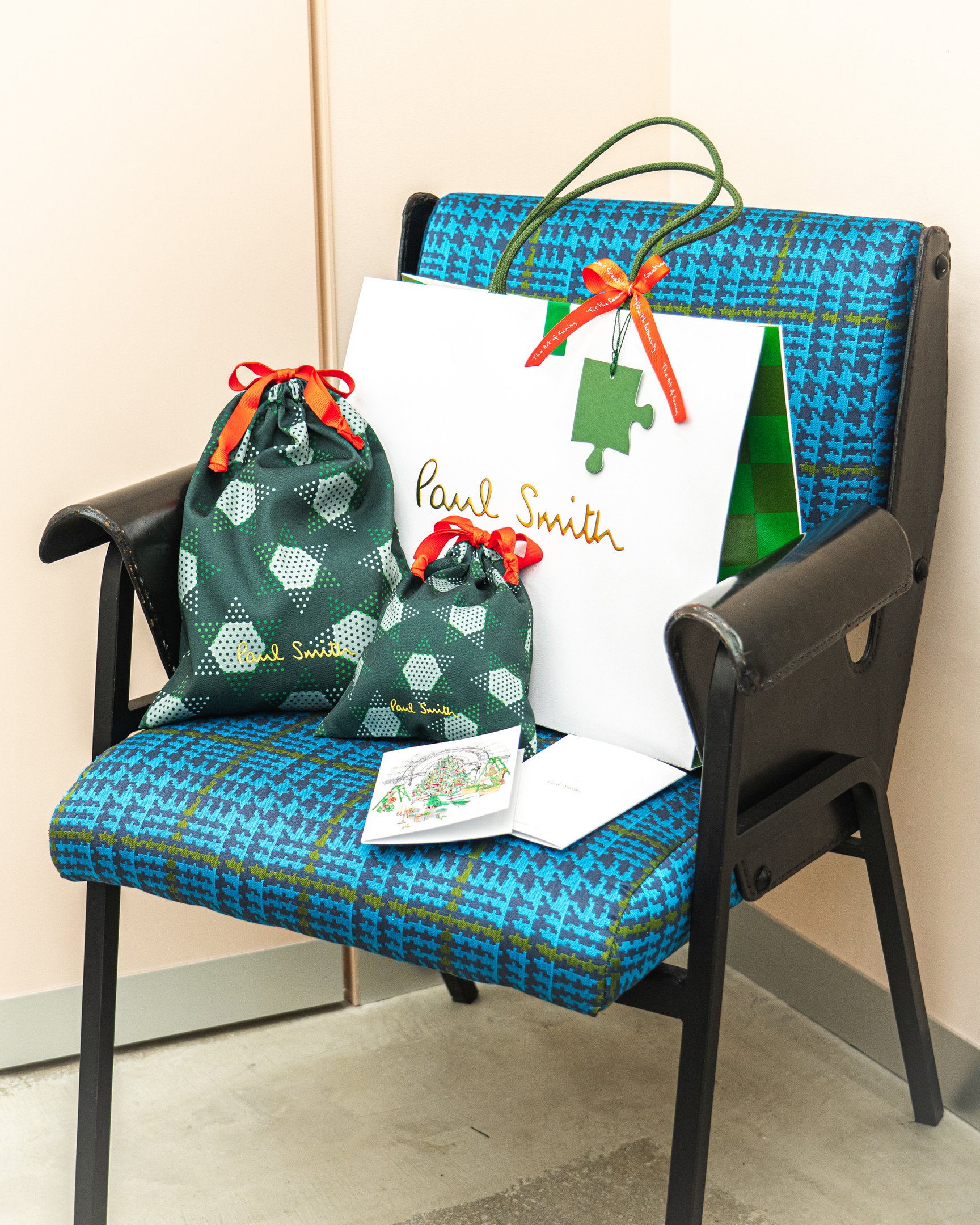 ホリデーラッピングとクリスマスカード