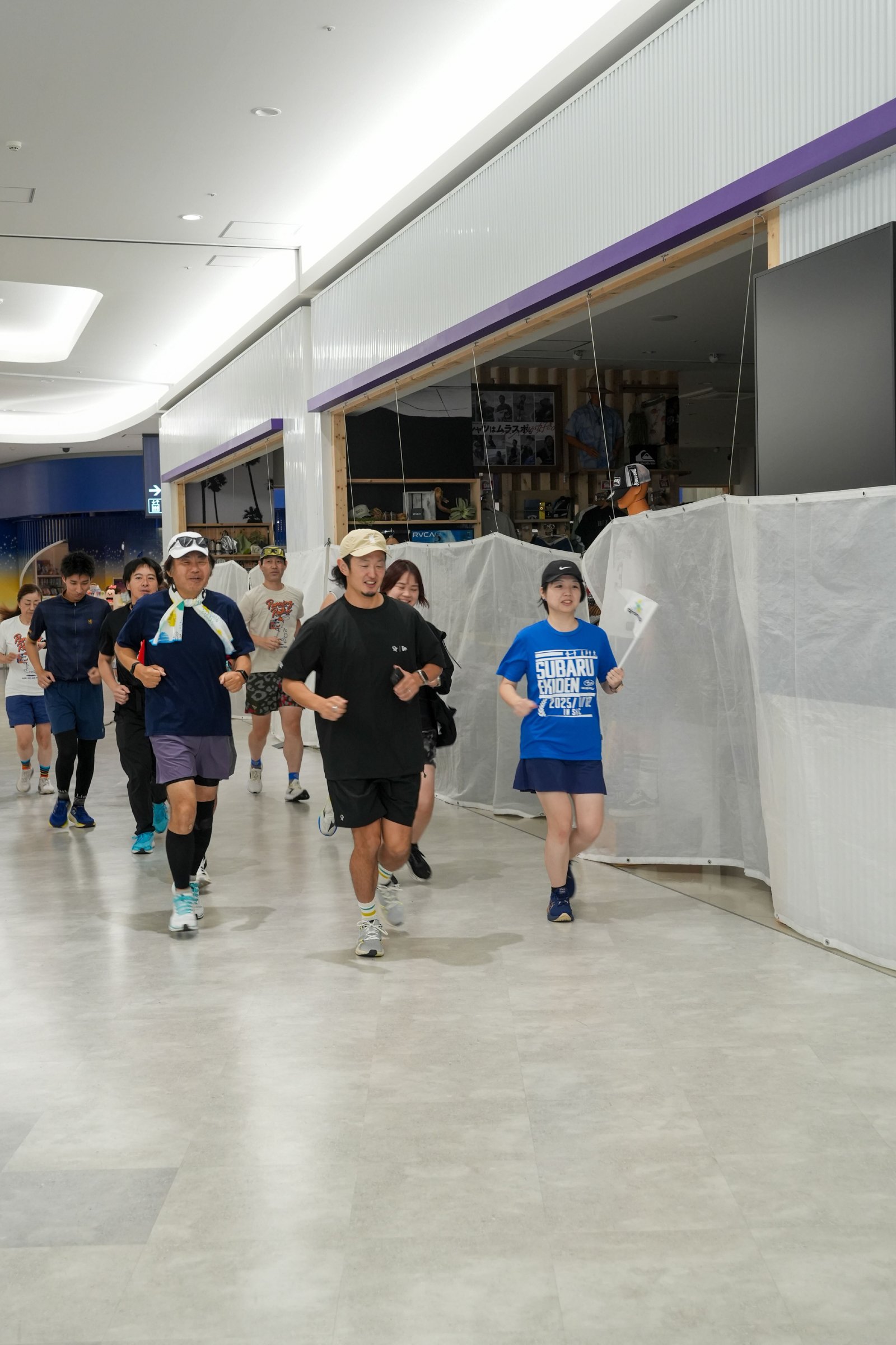イオンモール太田館内のランイベント画像