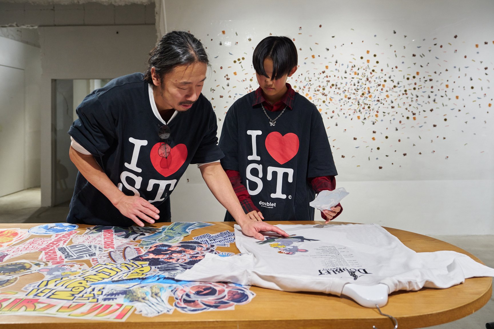 エスティーカンパニーでのダブレットのイベント風景画像