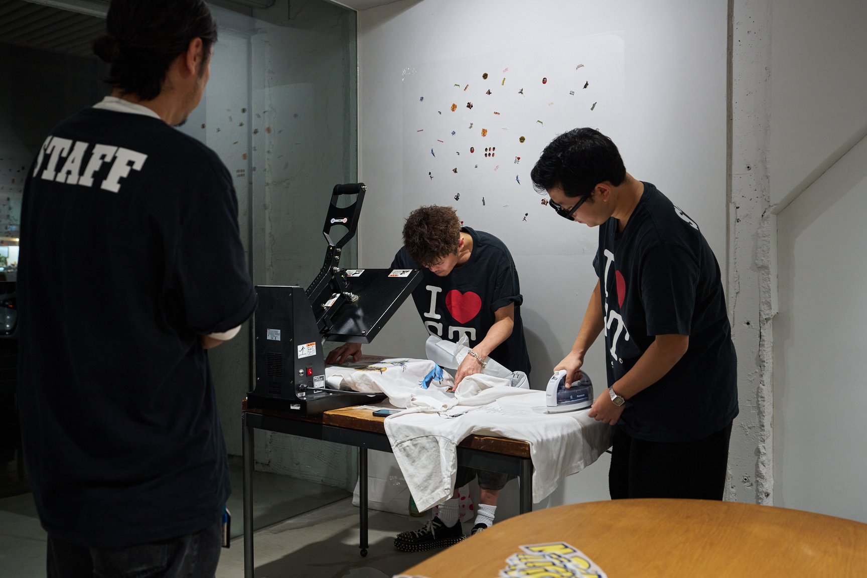 エスティーカンパニーでのダブレットのイベント風景画像