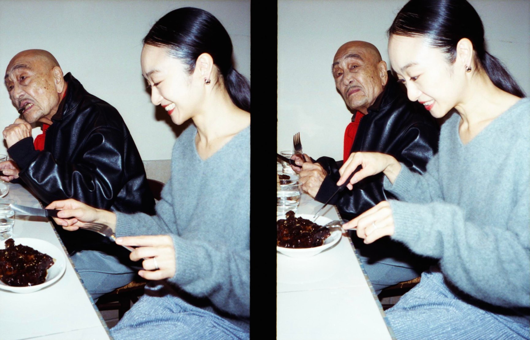 俳優の大森南朋、小野ゆり子、麿赤兒を起用したユナイテッドアローズのキャンペーンのキーヴィジュアル