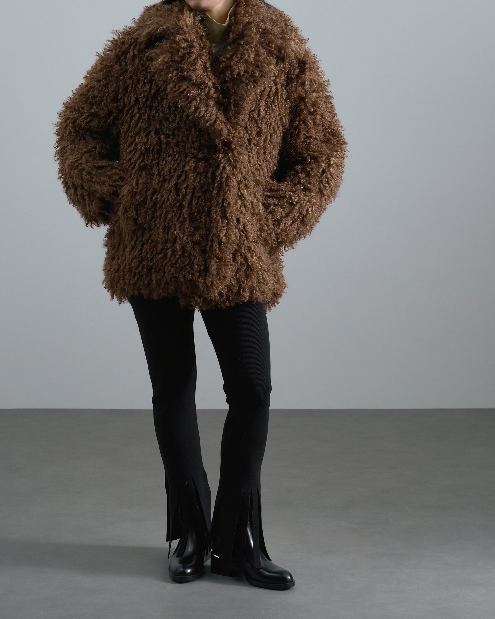 チノのボアコート