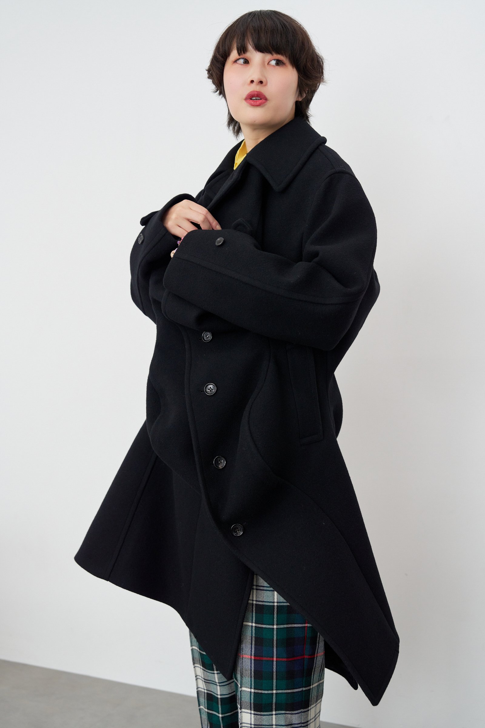 COMME des GARÇONSのメルトンコート