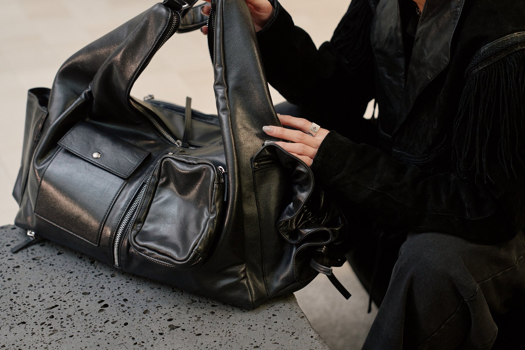 アメリのトラベルバッグ画像