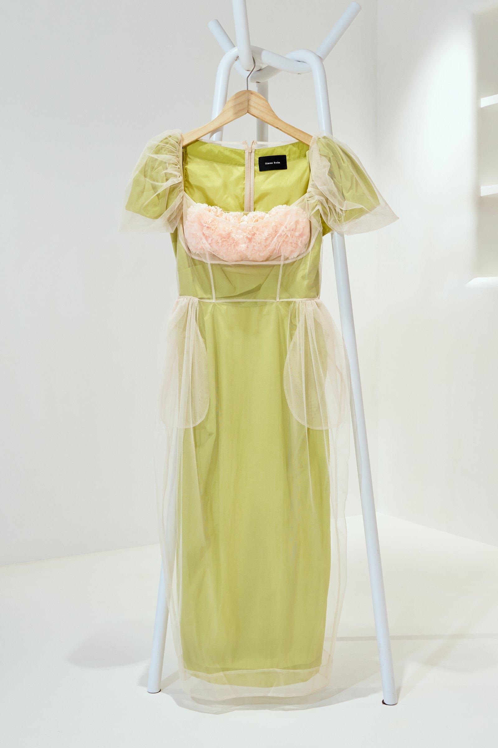 グリーンのドレス