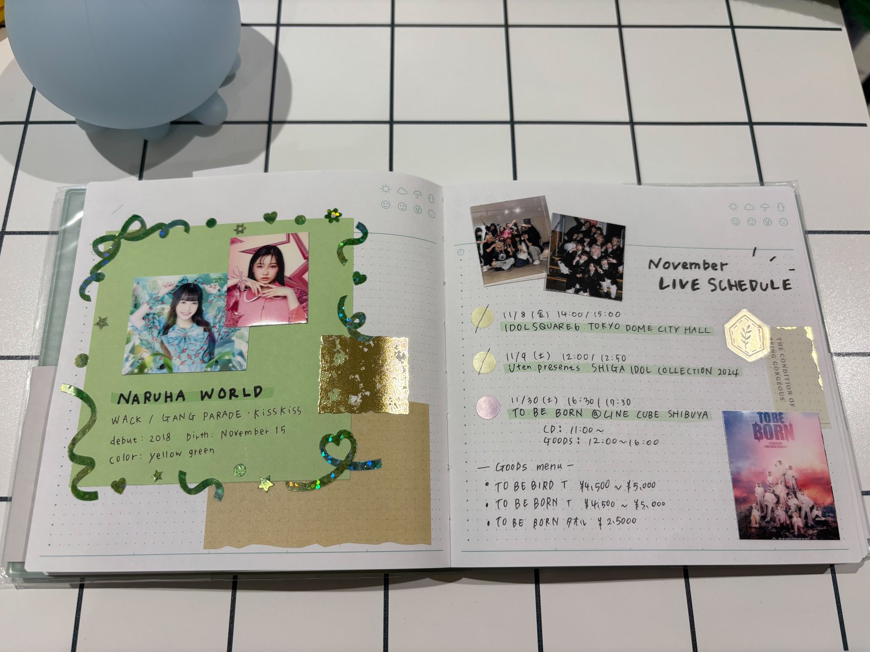 ハンズの手帳売り場画像