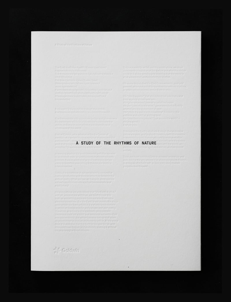 ゴールドウインのパーパスビジュアライズブック画像