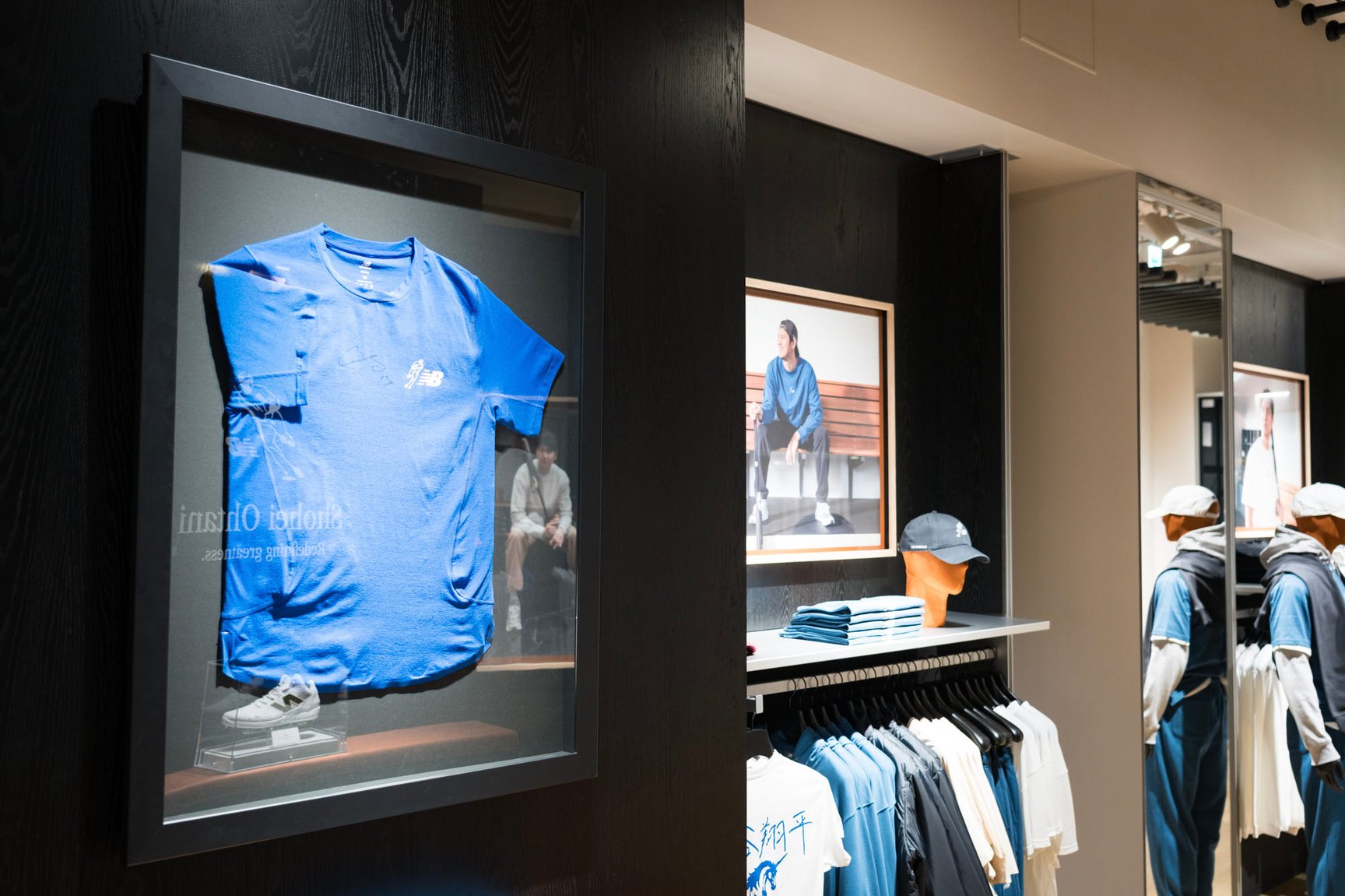 ニューバランス原宿の店内