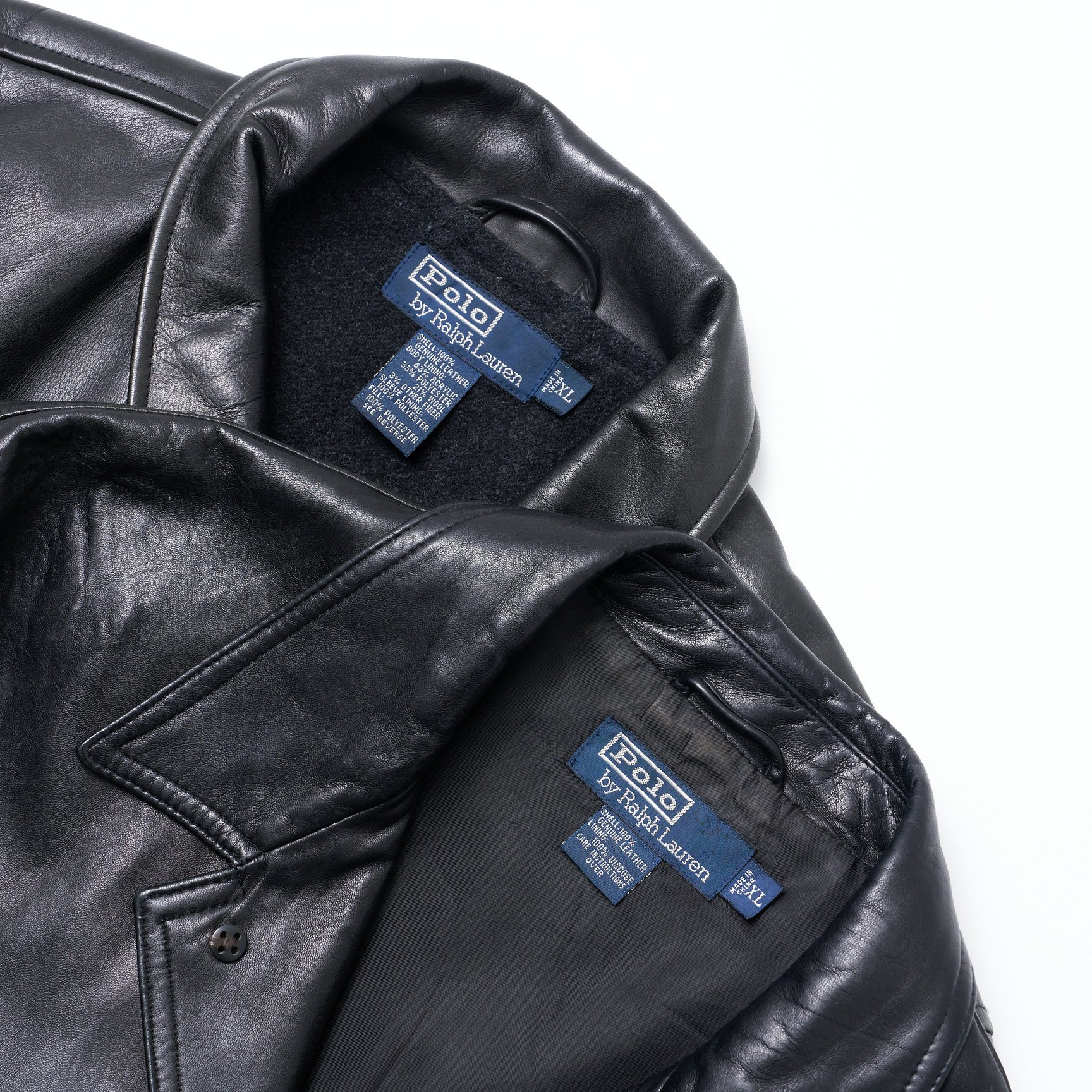 ラルフ ローレン レザーカーコート