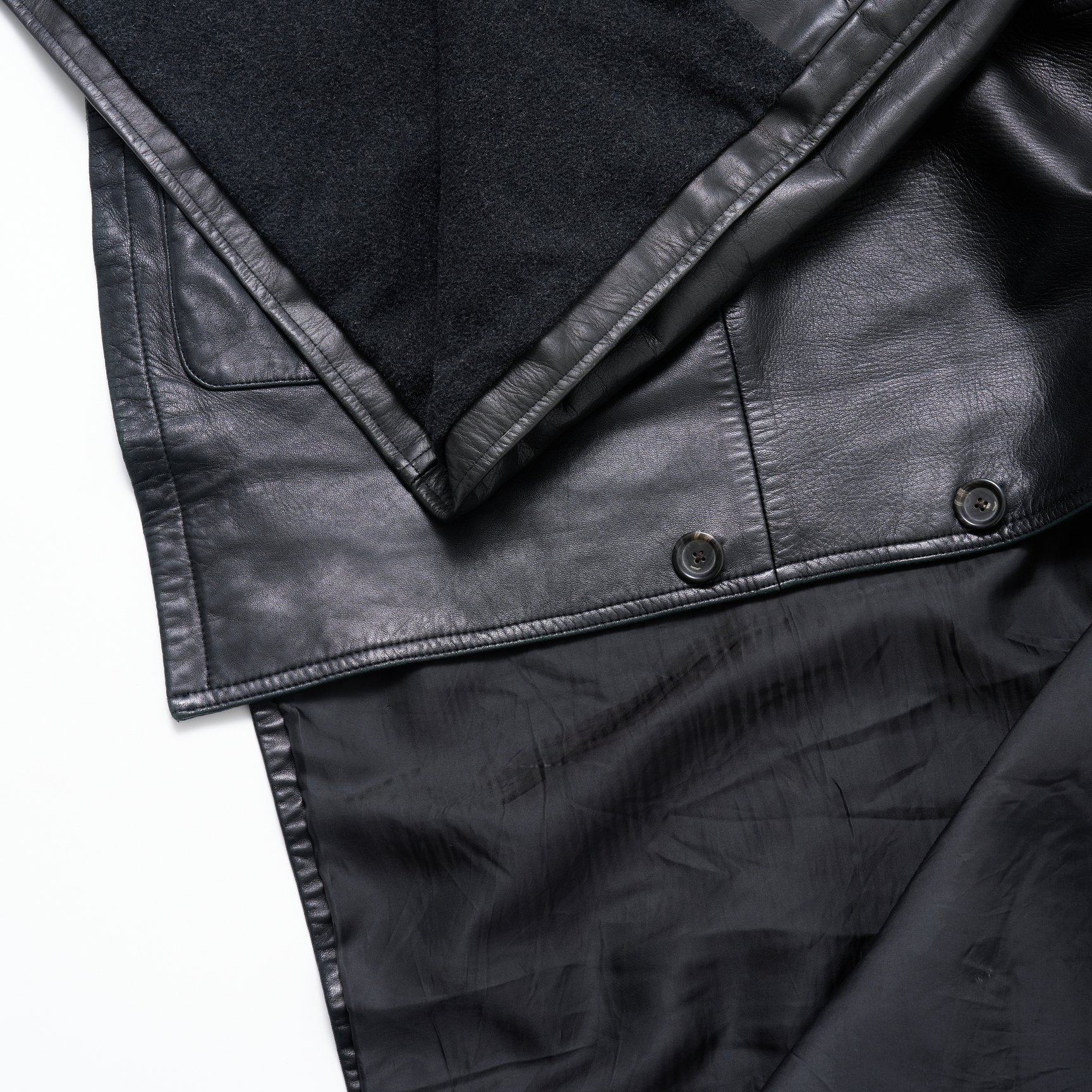 ラルフ ローレン レザーカーコート