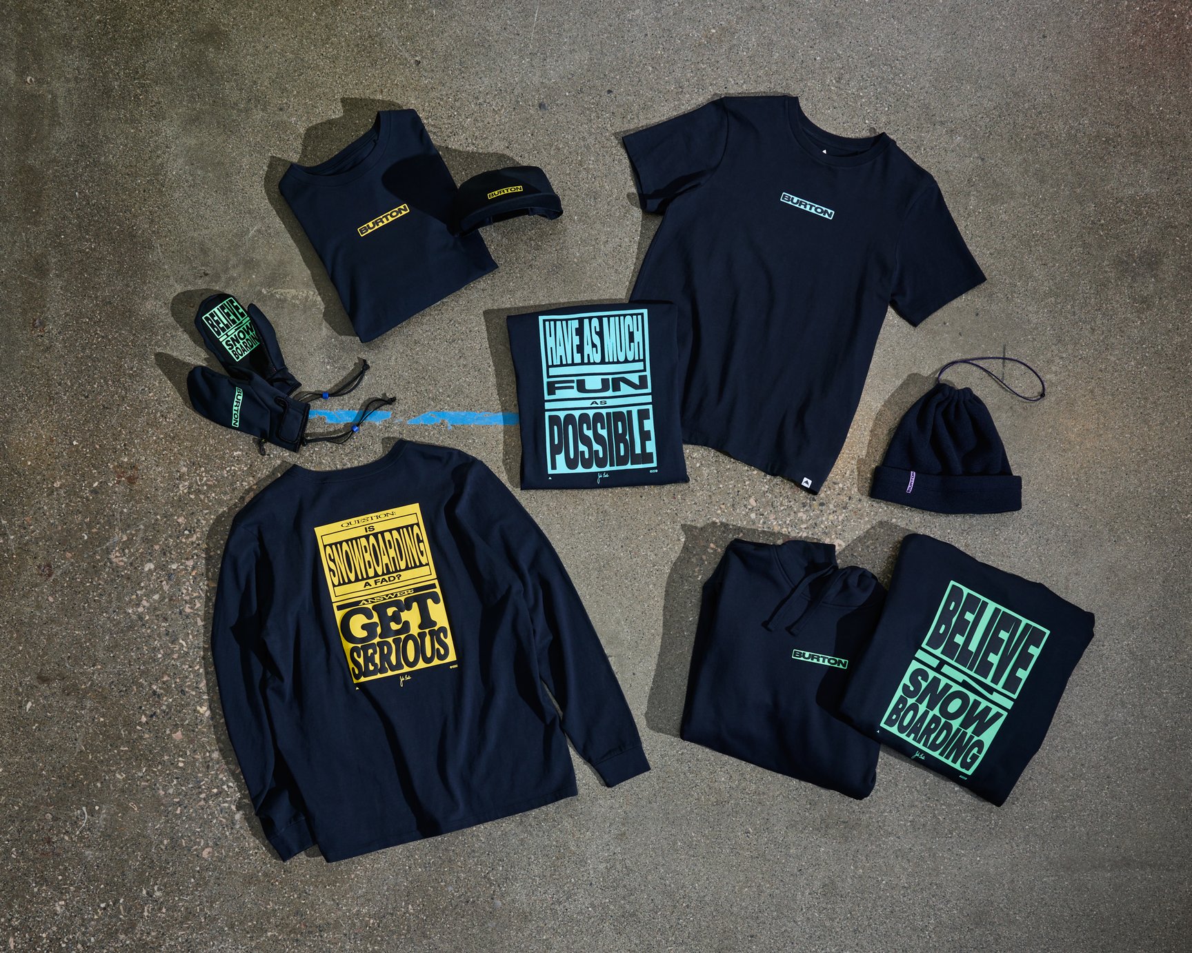 バートンが発売する「From Burton to the World」コレクションの画像