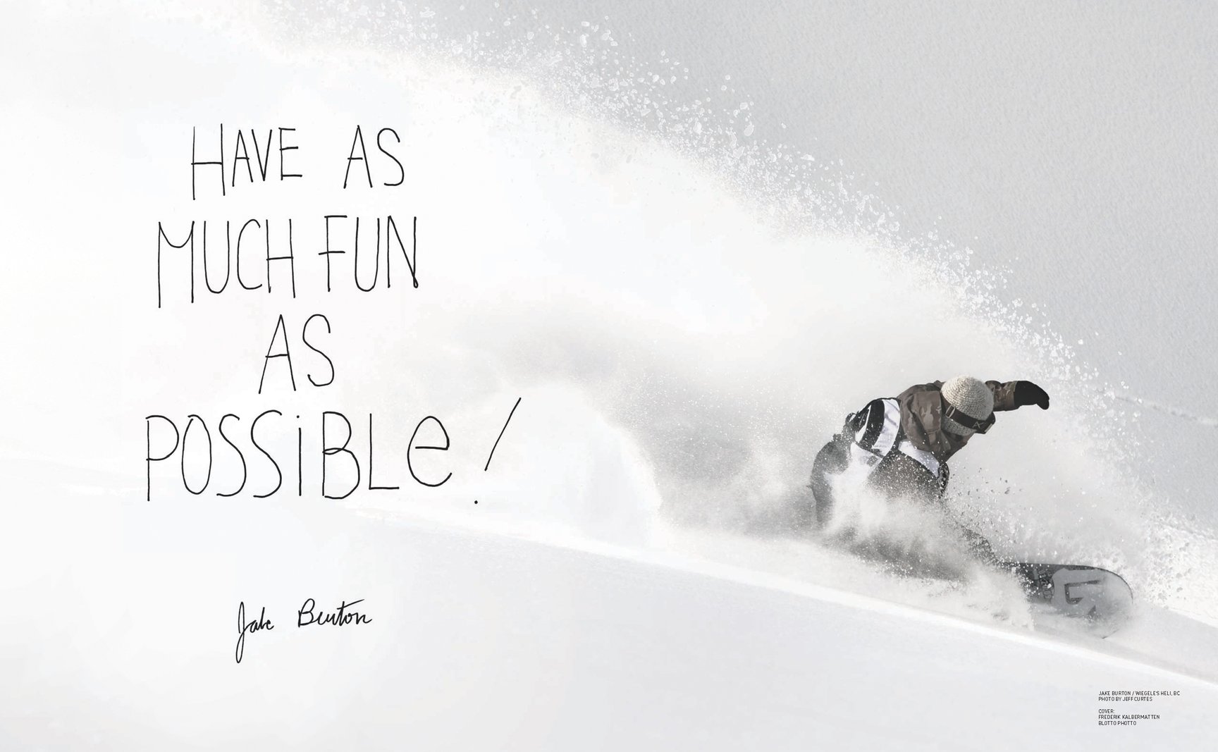 バートンが発売する「From Burton to the World」コレクションの関連画像