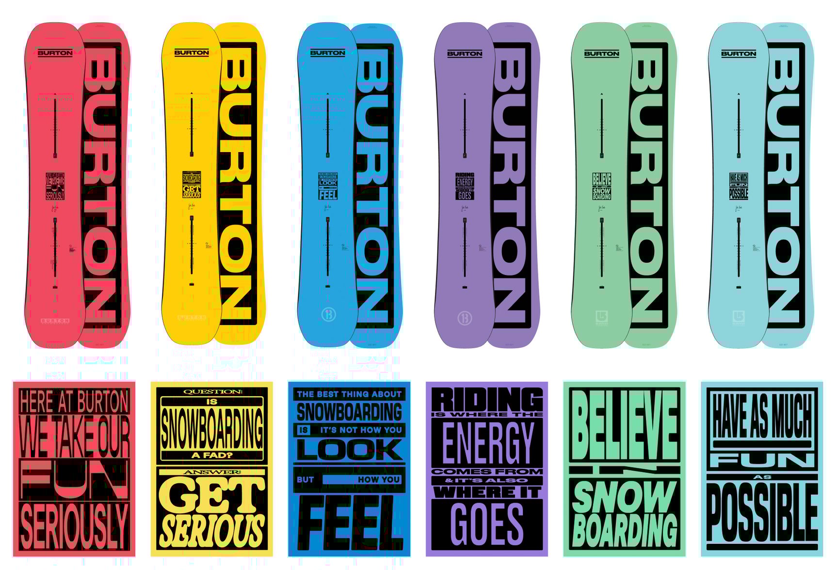 バートンが発売する「From Burton to the World」コレクションの画像