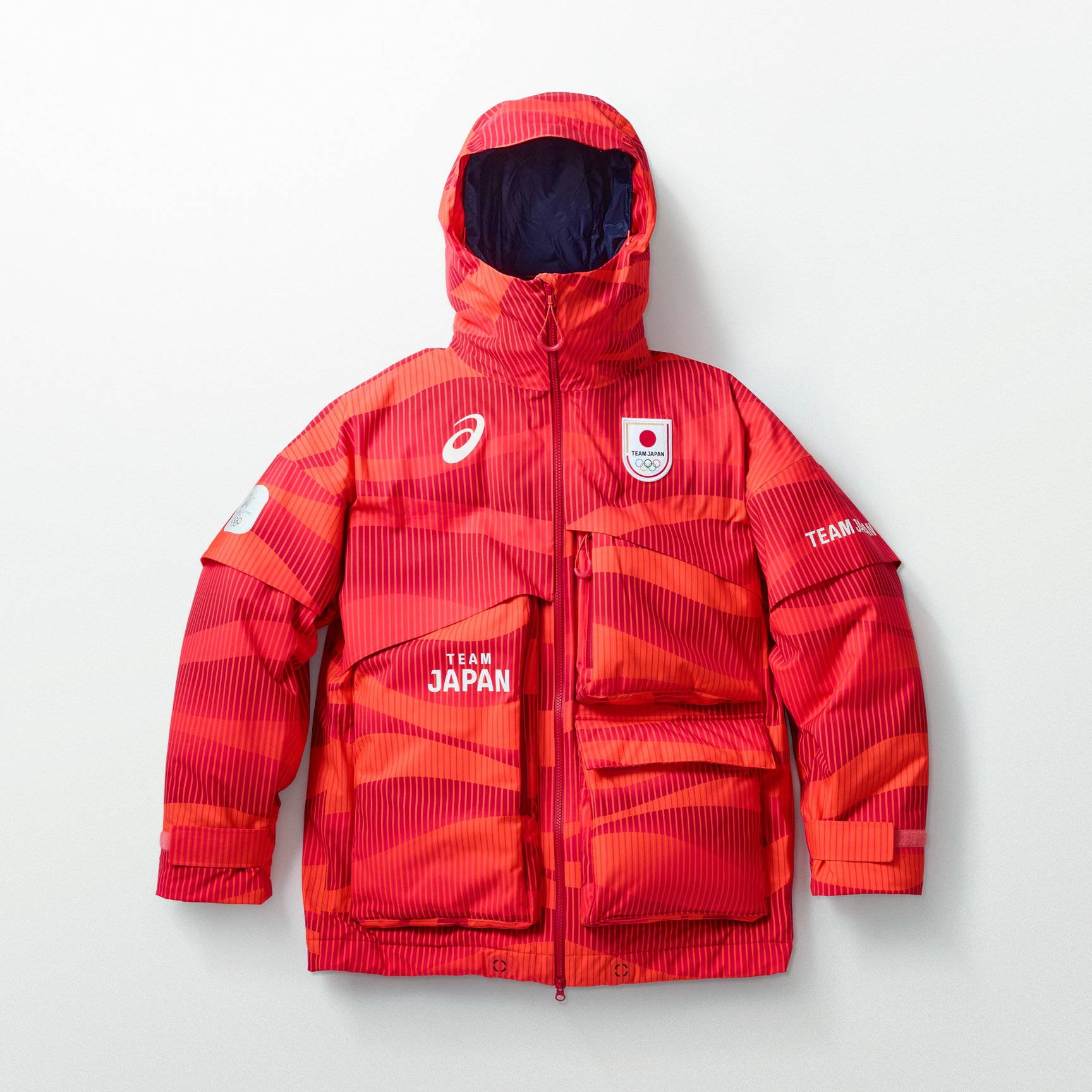 ミラノ・コルティナオリンピックの日本選手団の屋外用公式ウェア