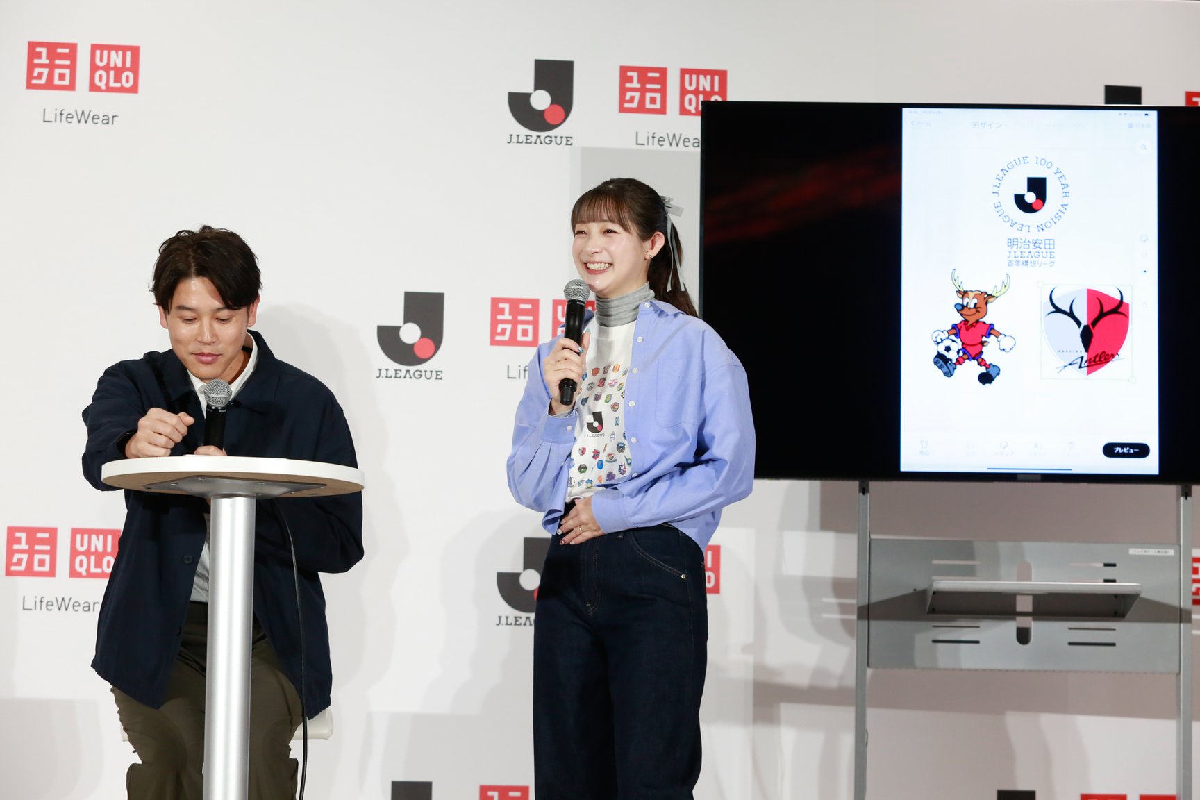 内田氏と足立氏のポートレート