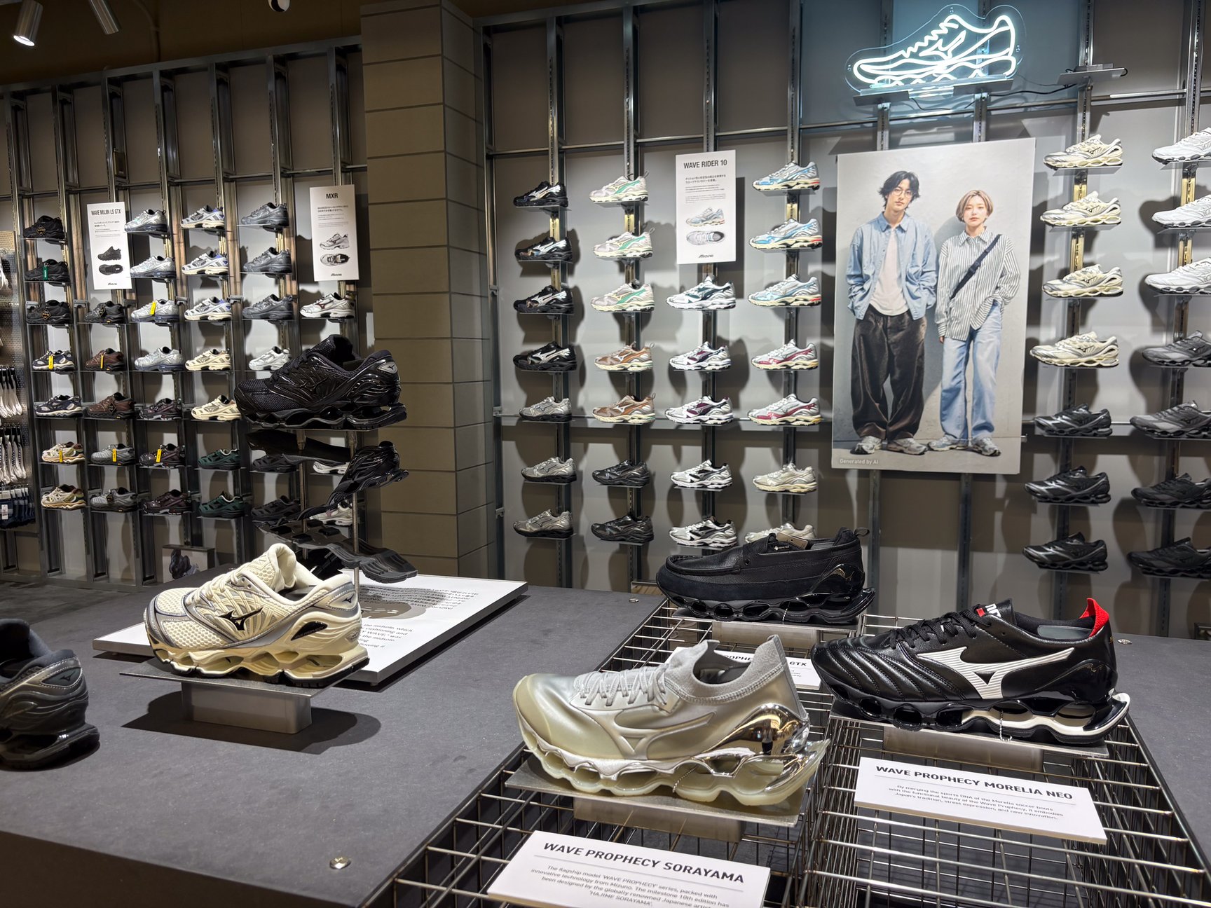 渋谷パルコのミズノの店舗画像