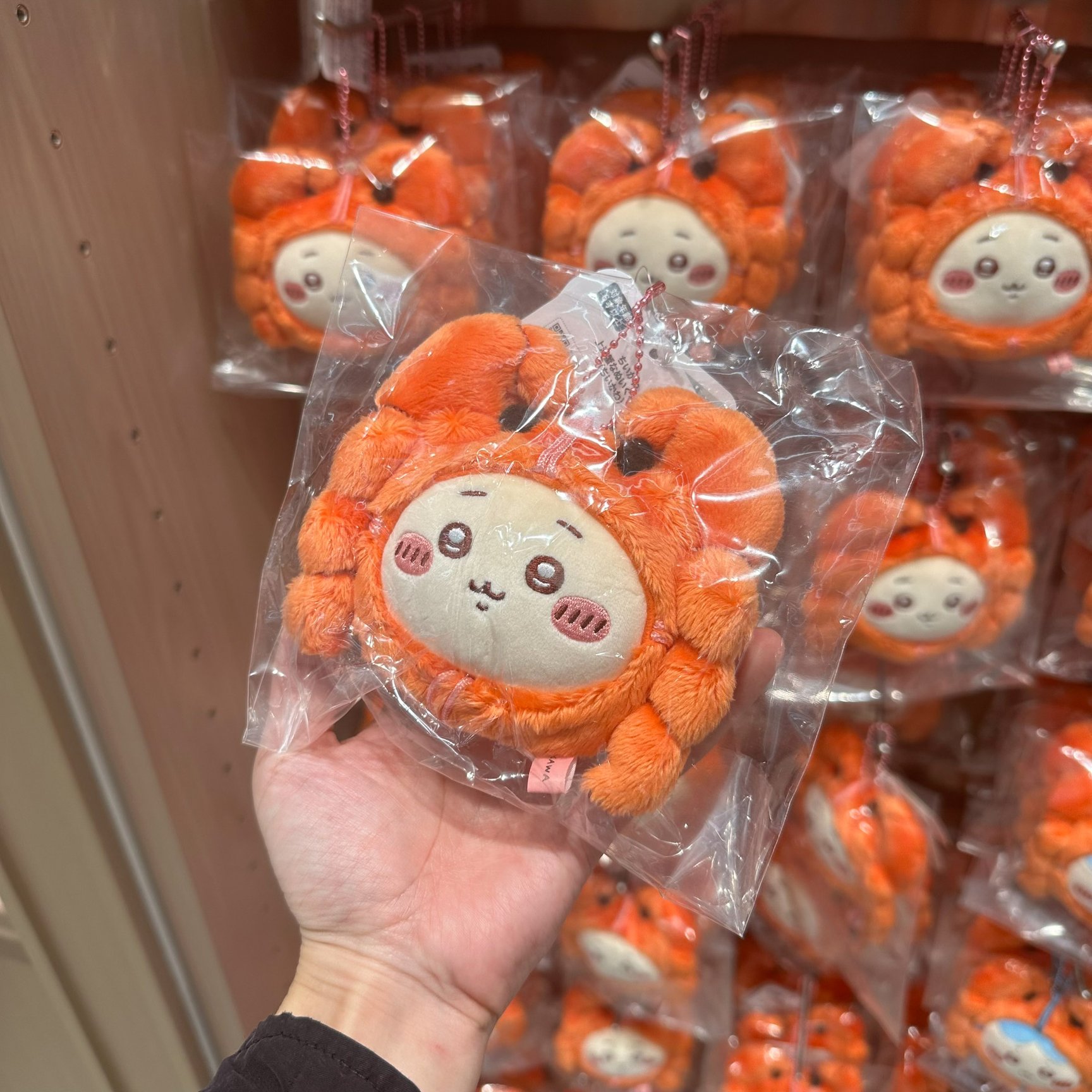 ちいかわショップ限定のぬいぐるみ