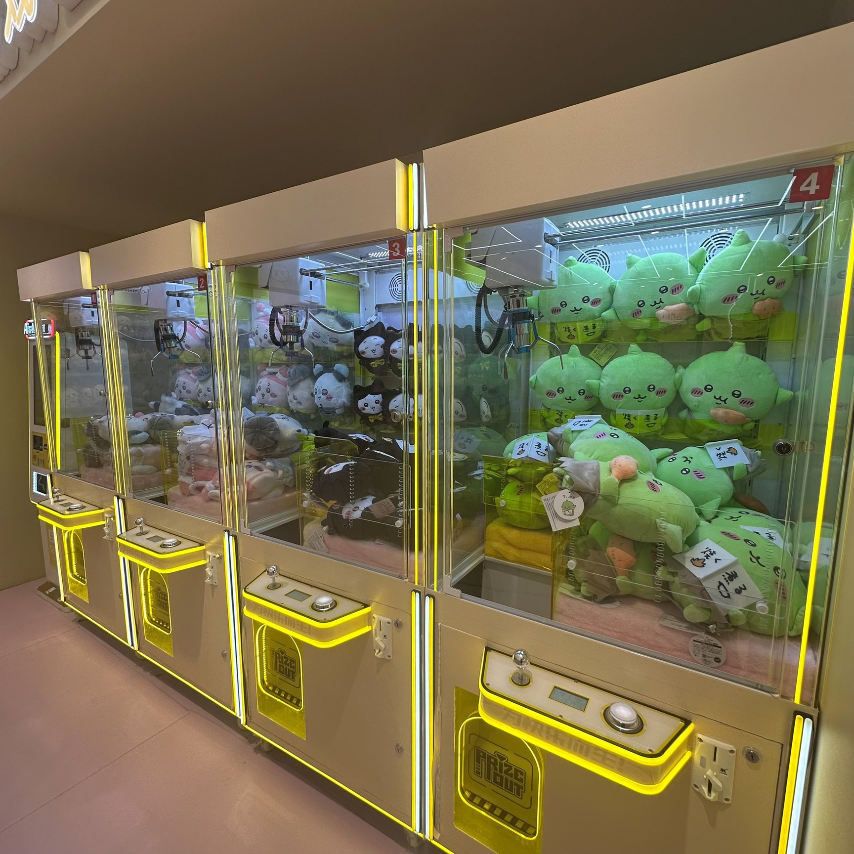 ちいかわショップ内観