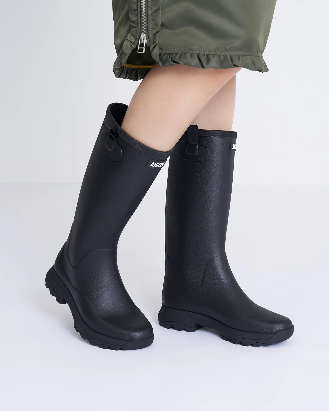 エーグルのレインブーツ