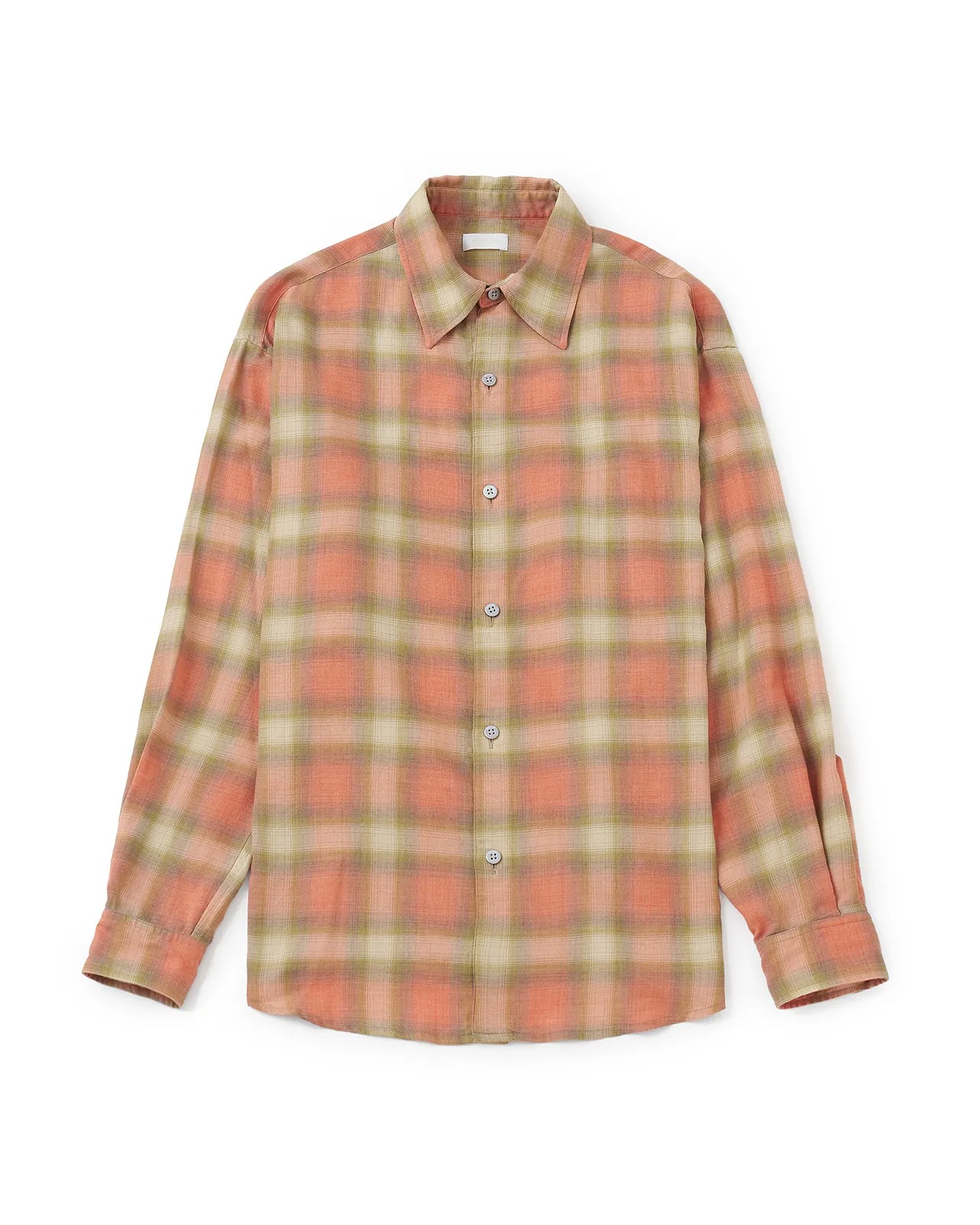 パラトレイトのチェックシャツ