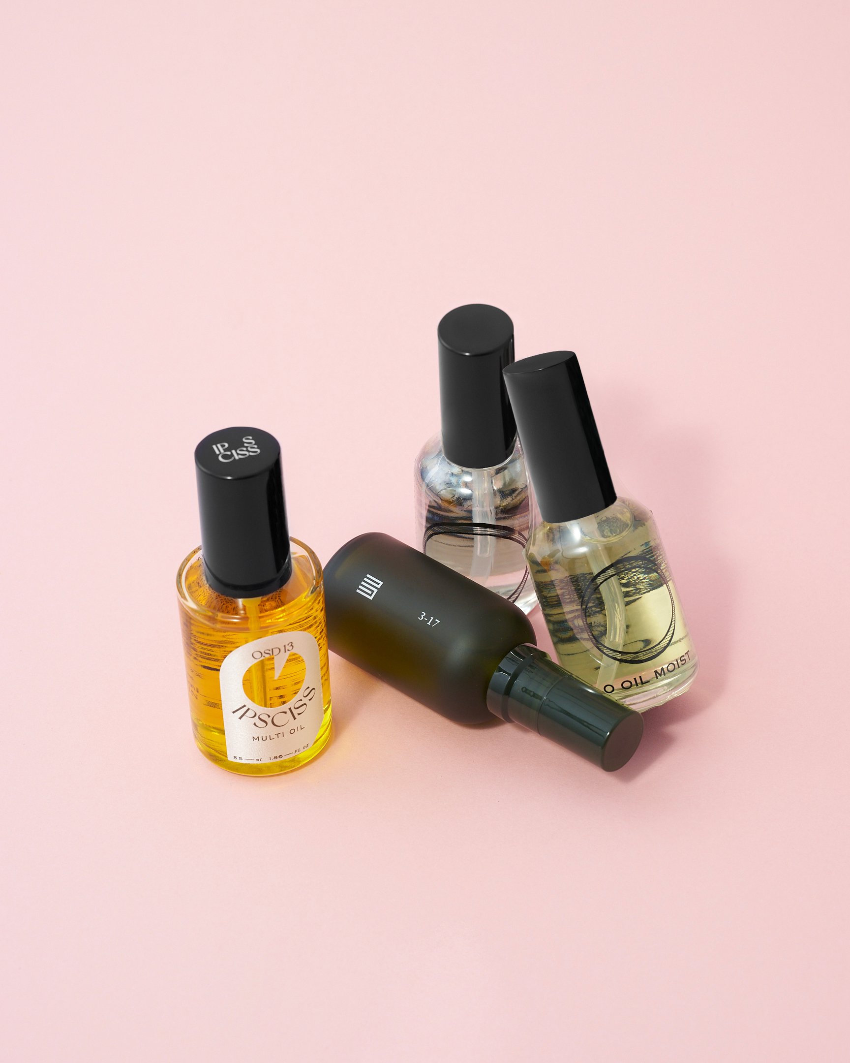 並べられたマルチオイル