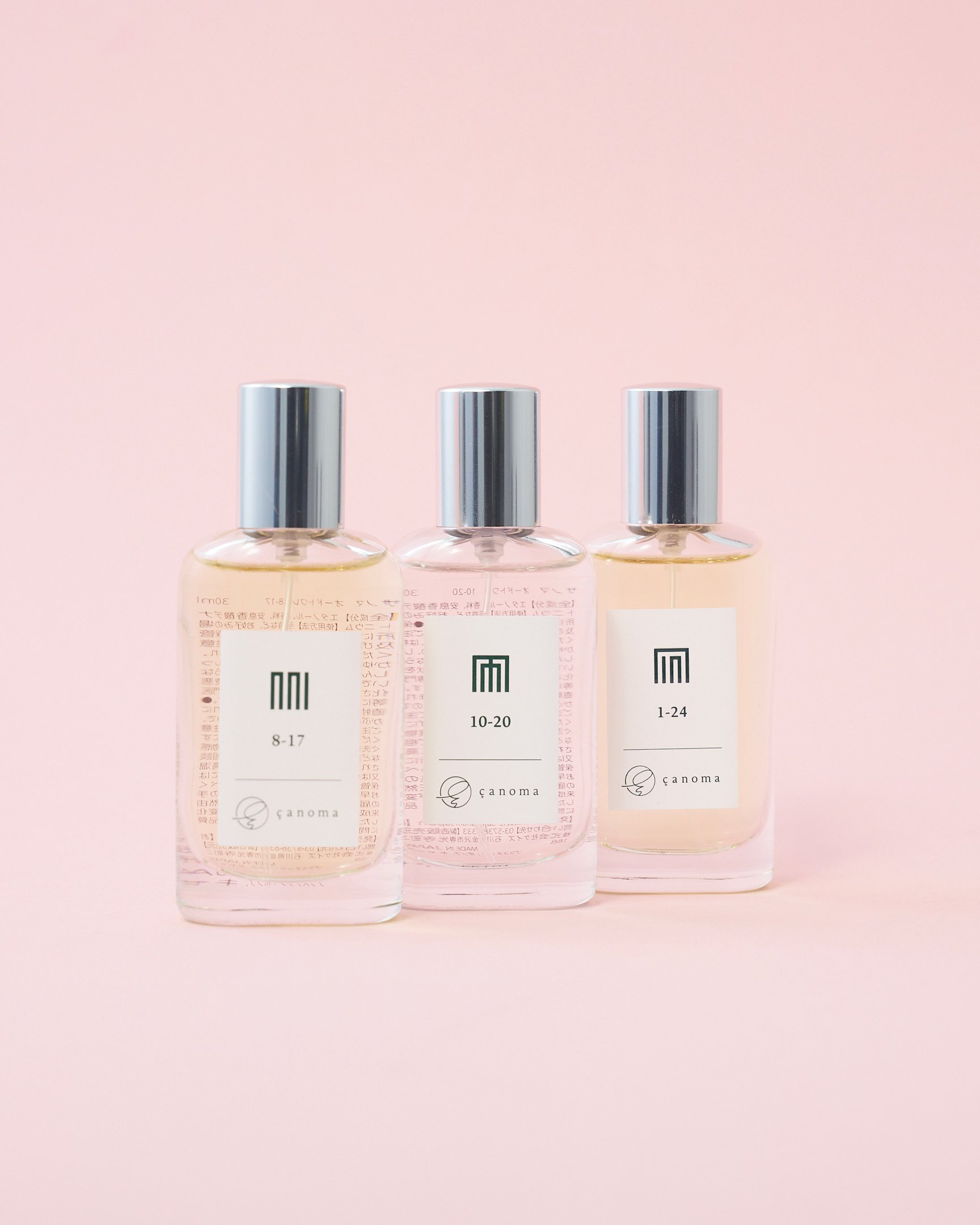 並べられた香水