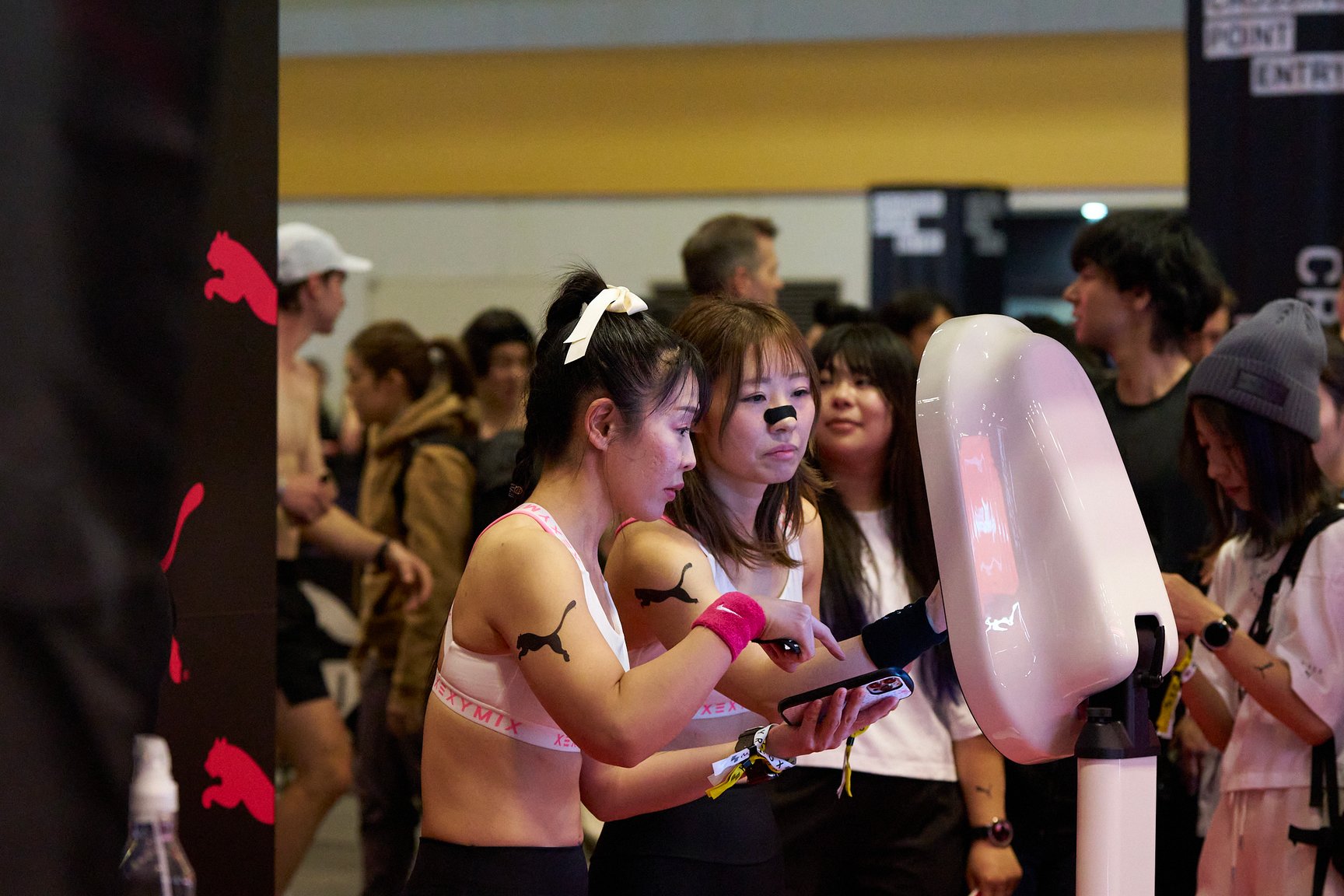 HYROX会場の様子