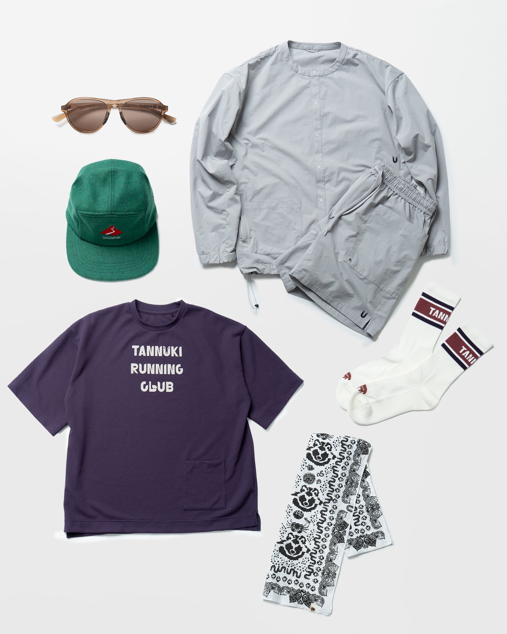 ランニングギアのコラージュ