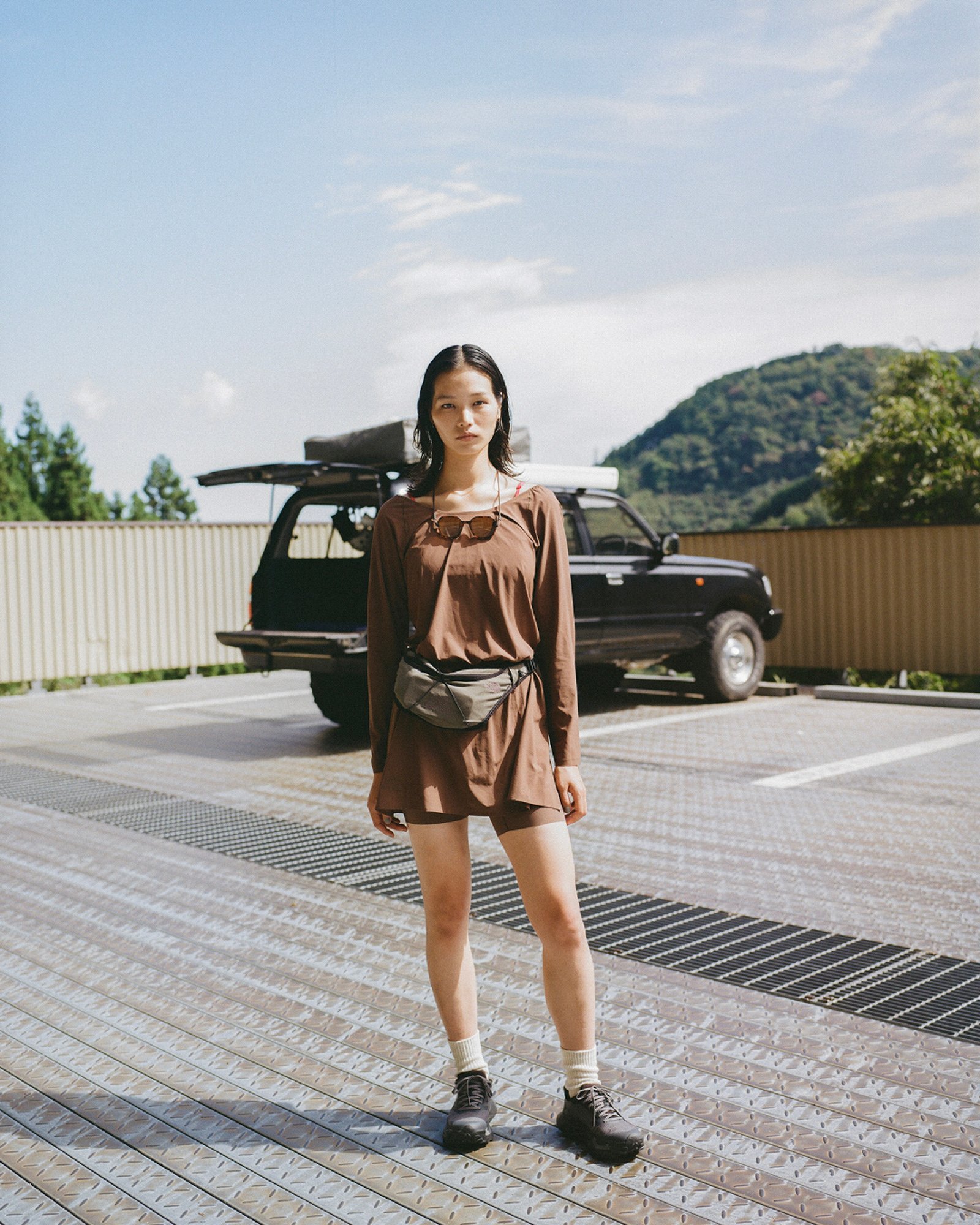 GARコレクションを着たモデル