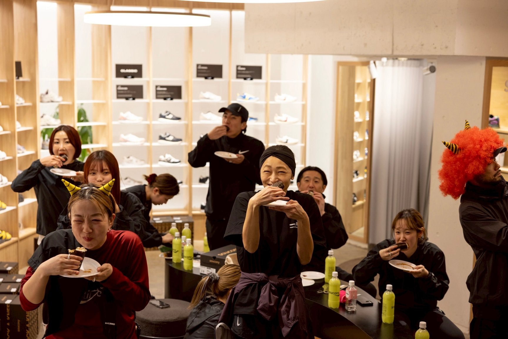 アトモスのランニングイベントの様子