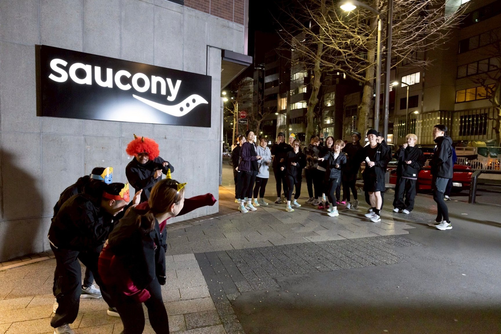 アトモスのランニングイベントの様子