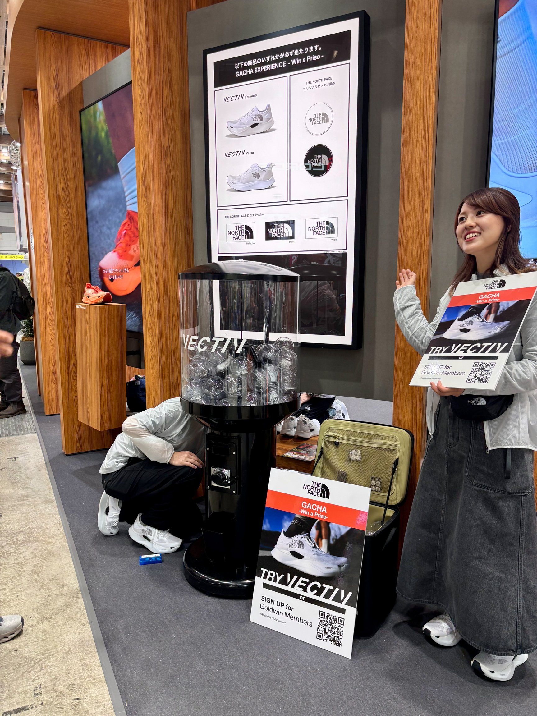 ザ・ノース・フェイスのブース画像