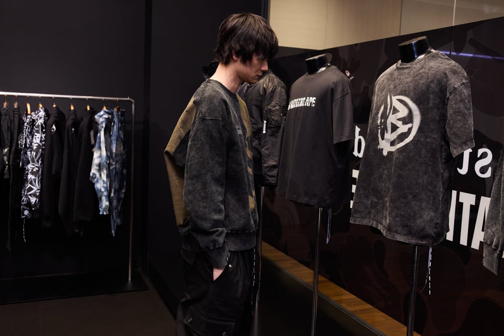 mastermind A BATHING APE ポップアップ