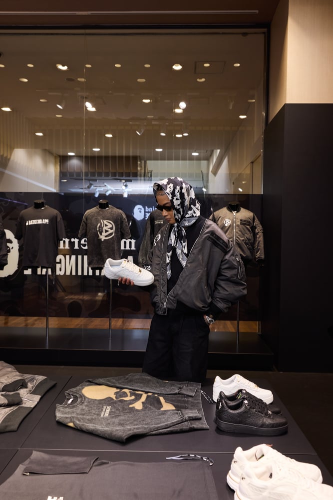 mastermind A BATHING APE ポップアップ