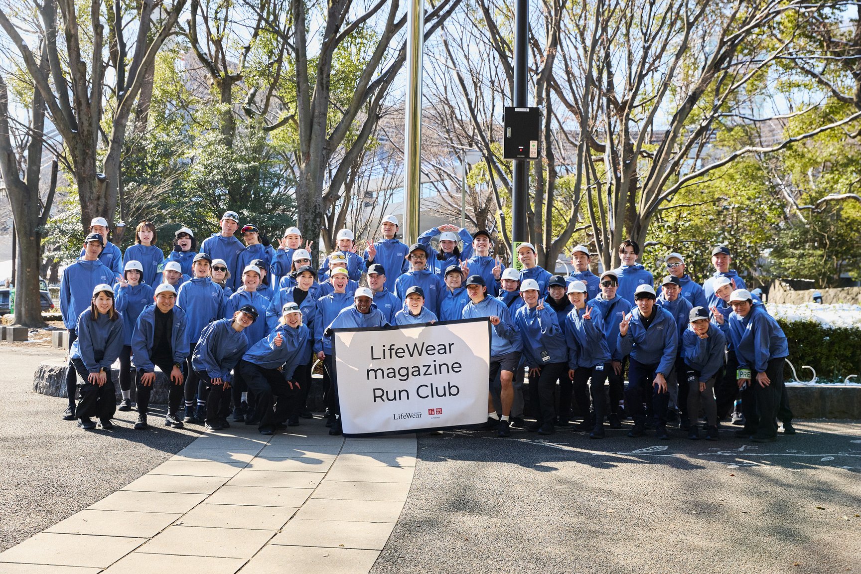 ユニクロが開催したランニングイベントの画像