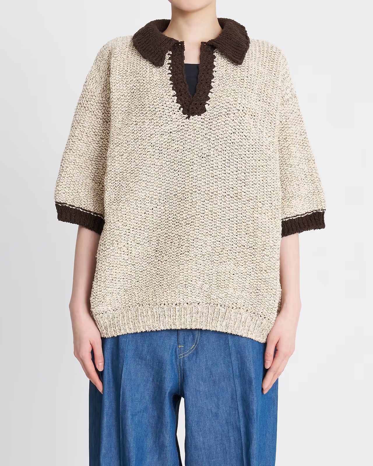 ジョンメイソンスミスのニットポロ