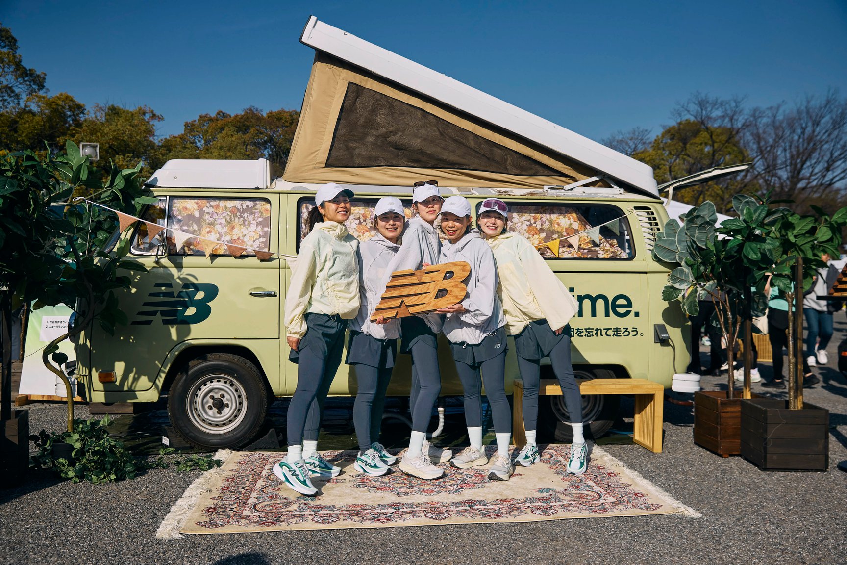 ランナーのスナップ