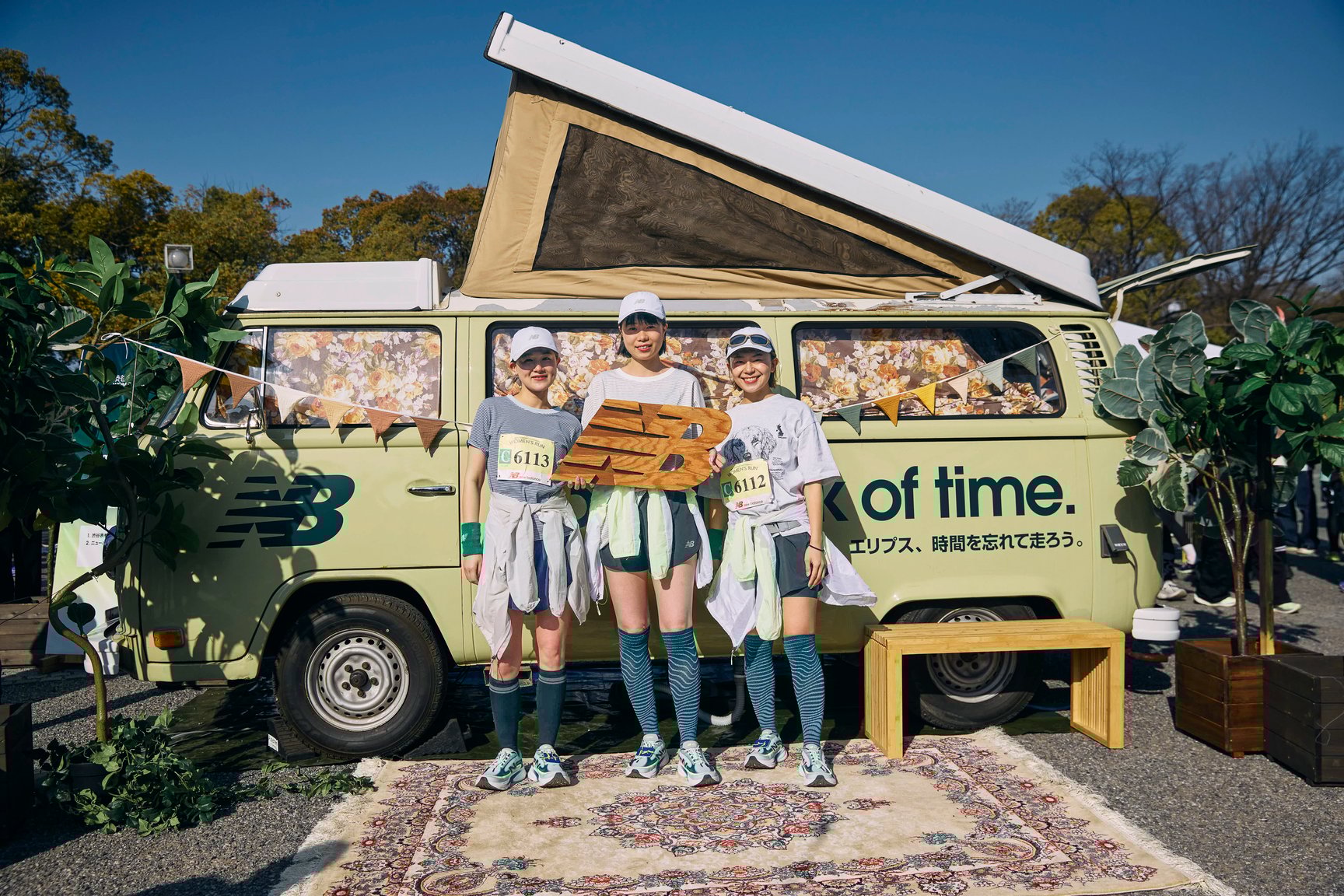 ランナーのスナップ