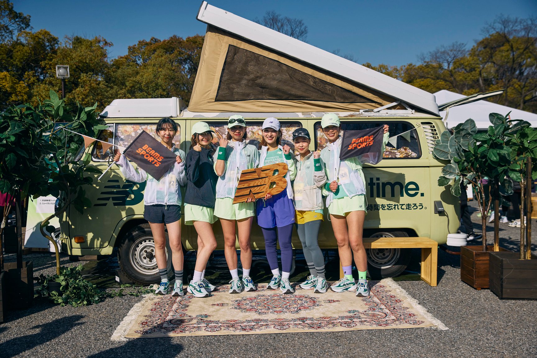 ランナーのスナップ