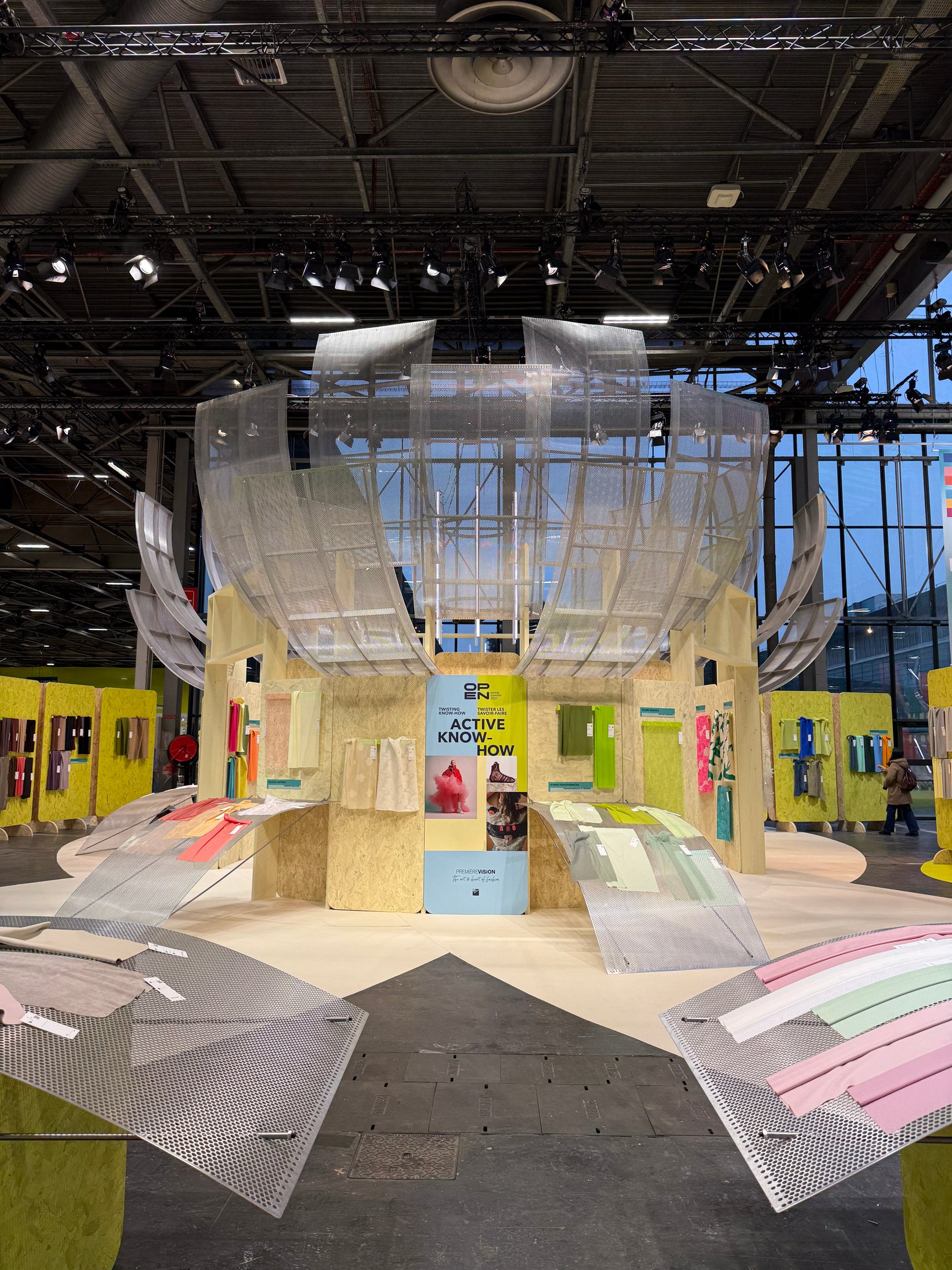 プルミエール・ヴィジョンの会場