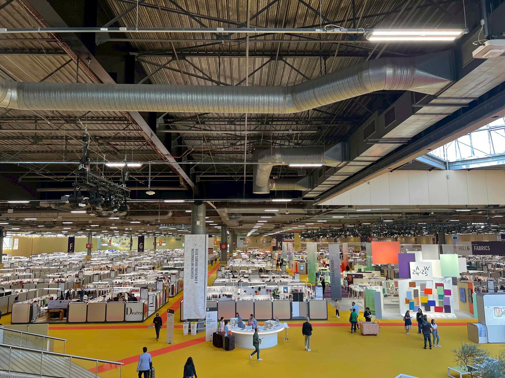 プルミエール・ヴィジョンの会場