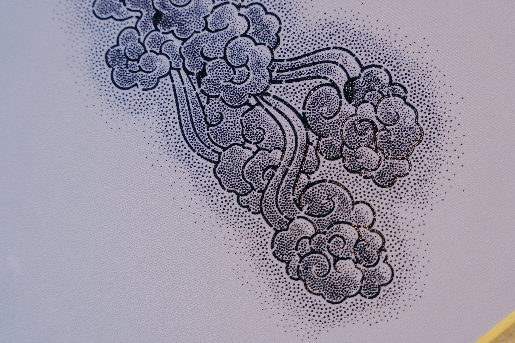 伊勢型紙の職人のアトリエ画像