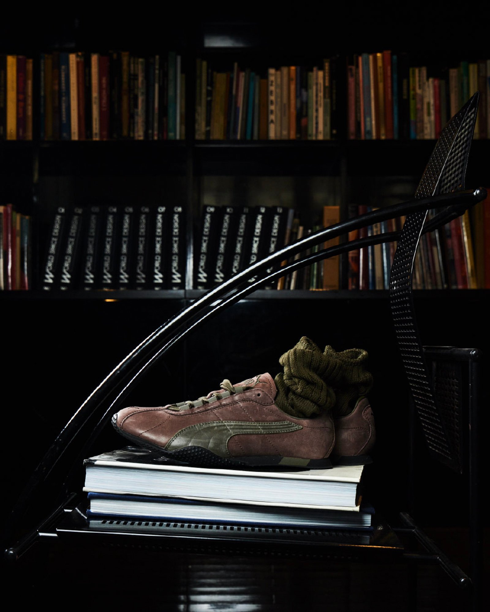 レザースニーカー