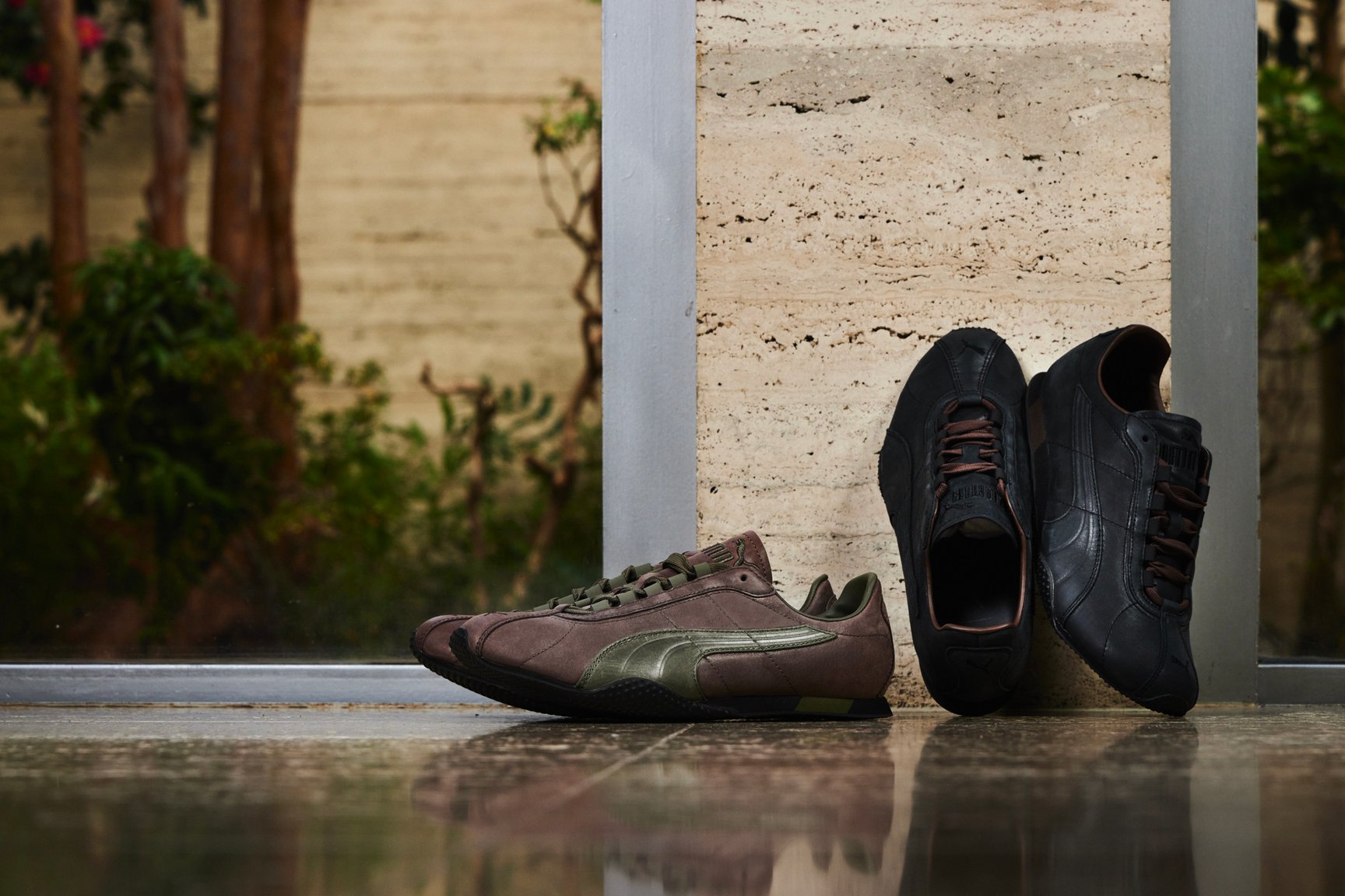 レザースニーカー