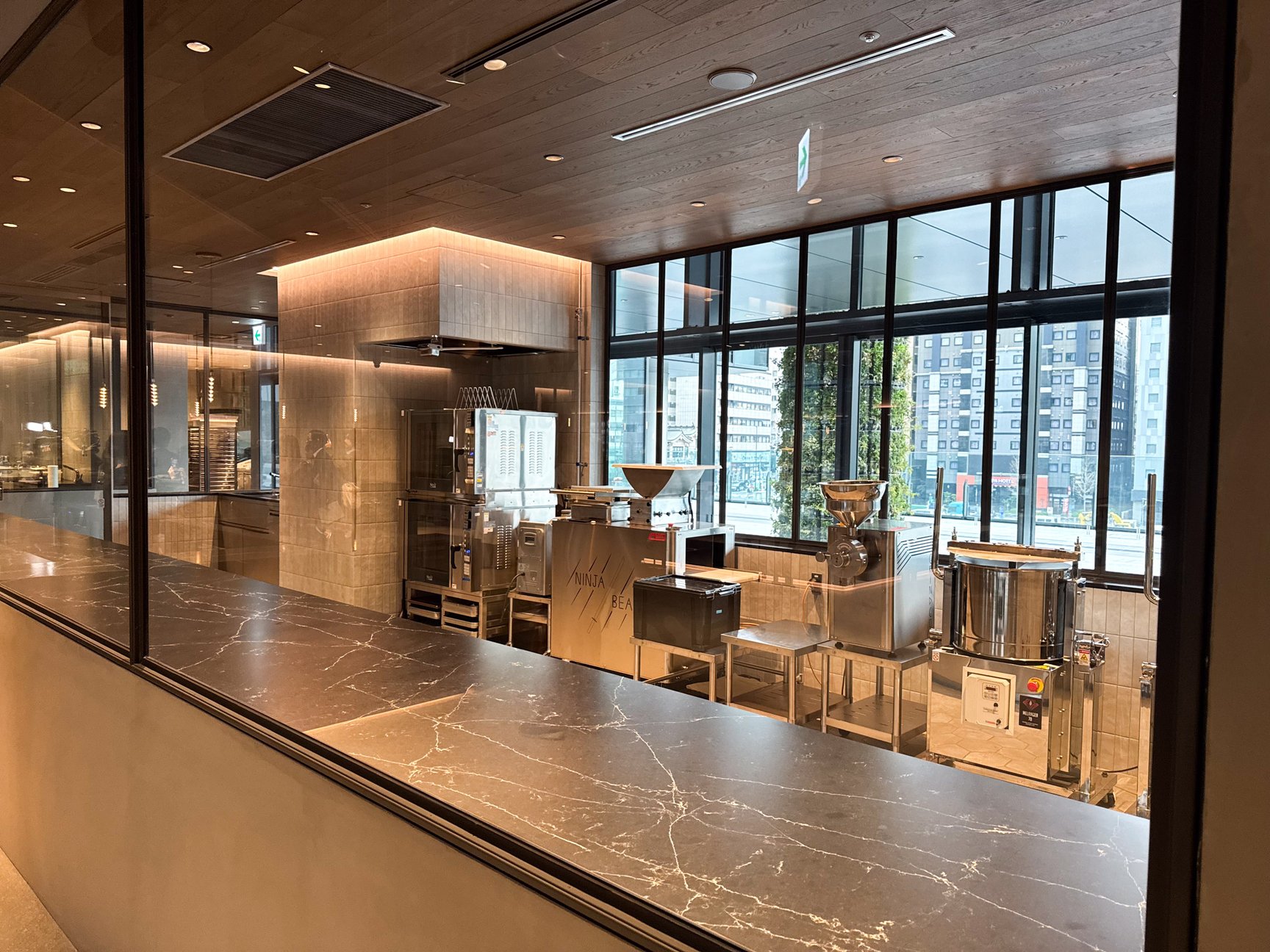 ショコラトリーのスペース