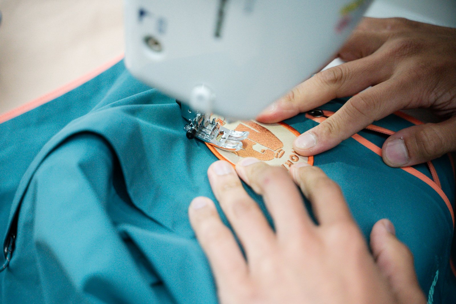 「Worn Wear Snow Repair Tour」の様子