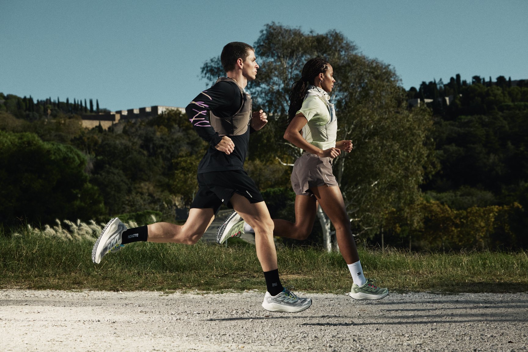 グラベルランニングのイメージヴィジュアル