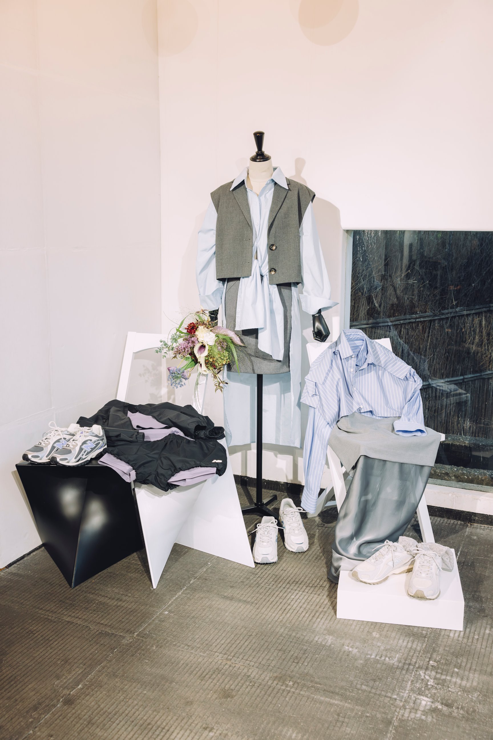 スタイリングイメージを着たトルソー