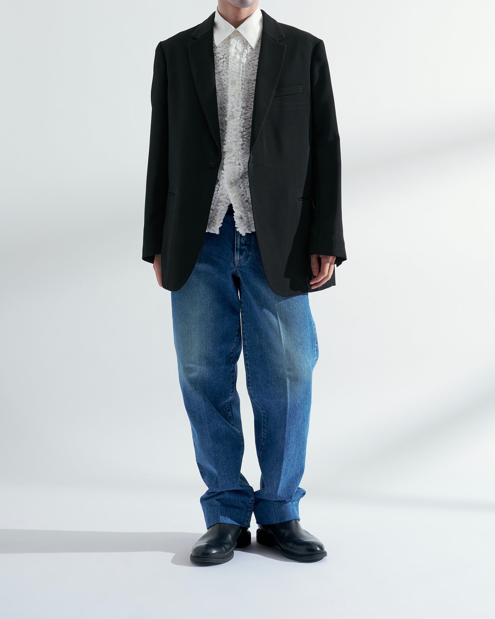 オーバーコートのジャケット