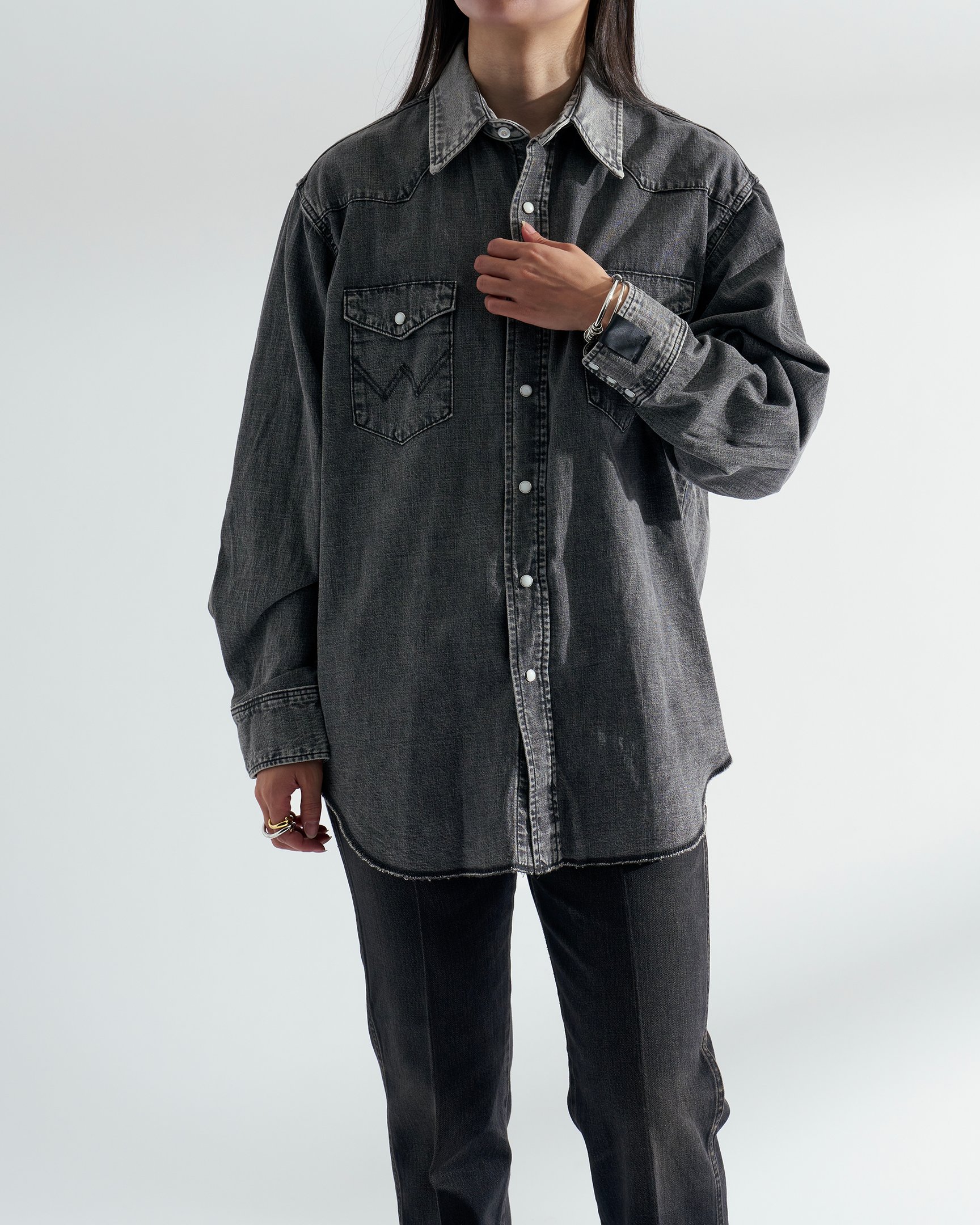 N.ハリウッドのデニムシャツ